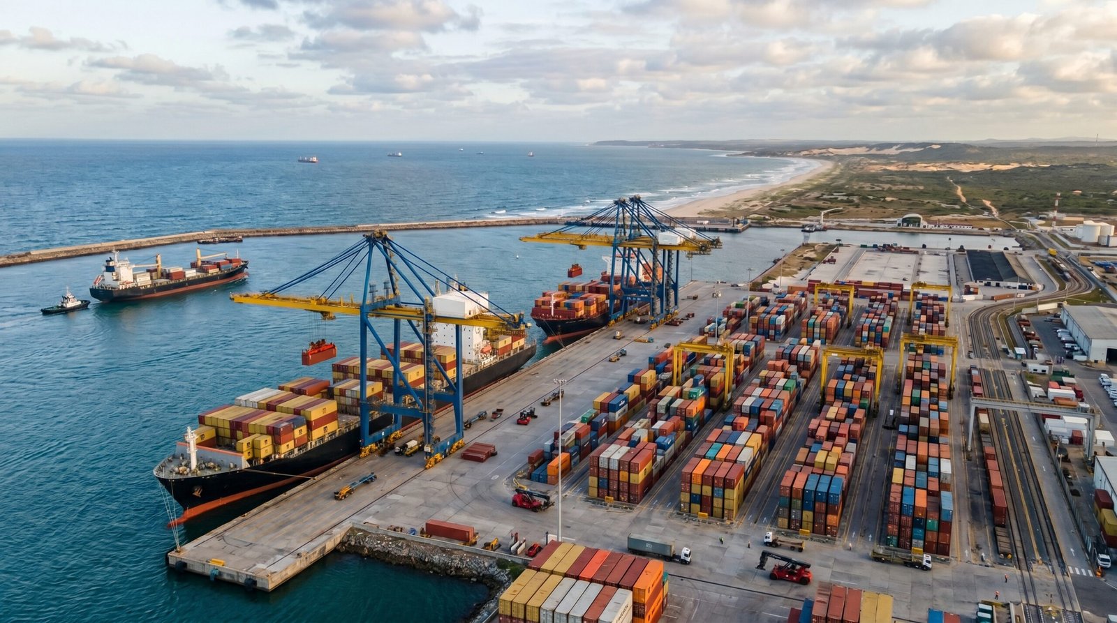 Porto do Pecém vira hub logístico entre Ásia e Brasil: 92 novos produtos chineses em dois meses